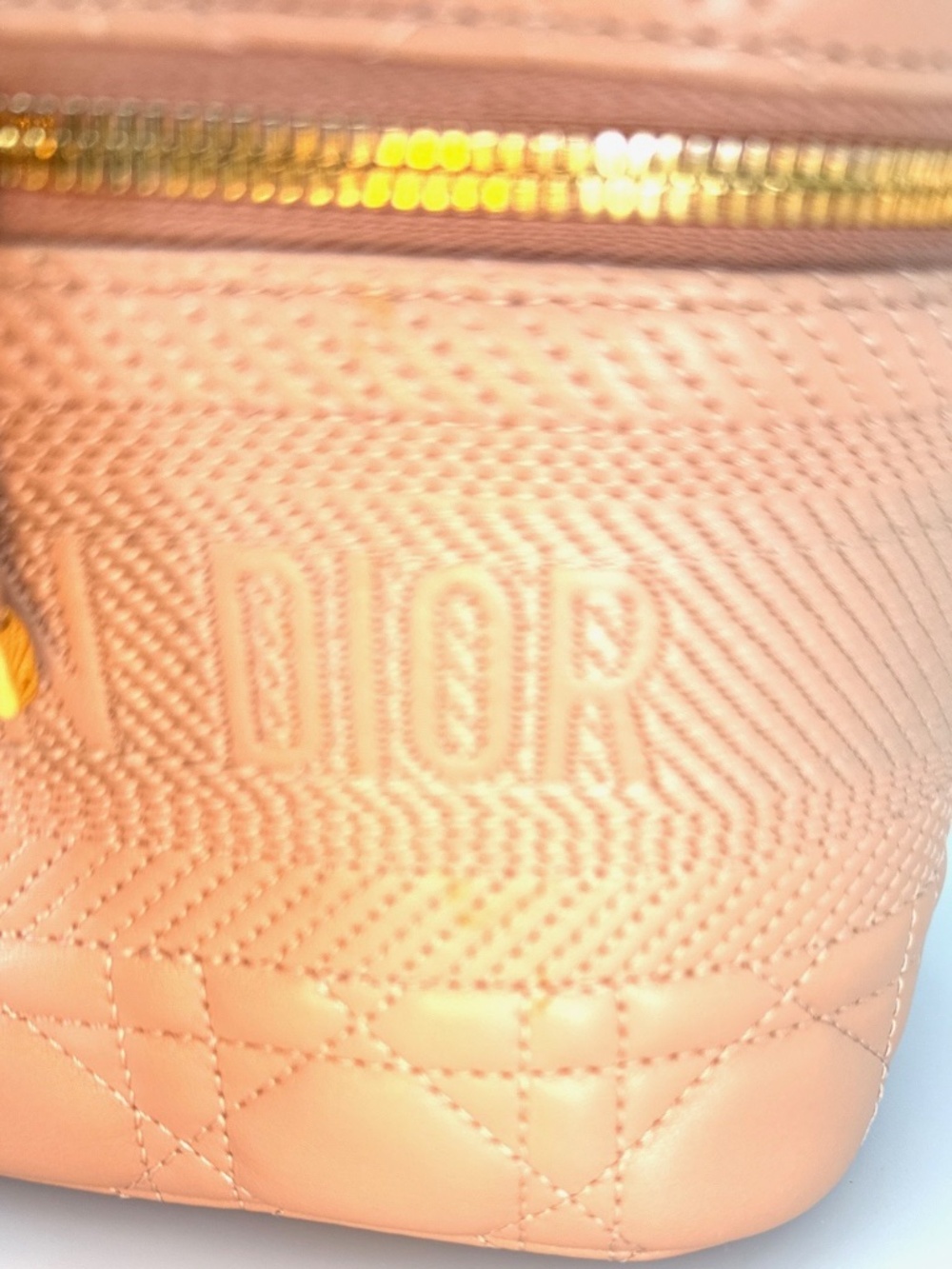 Dior Travel Vanity Bag - Rose Des Vents - Picture 8 of 13
